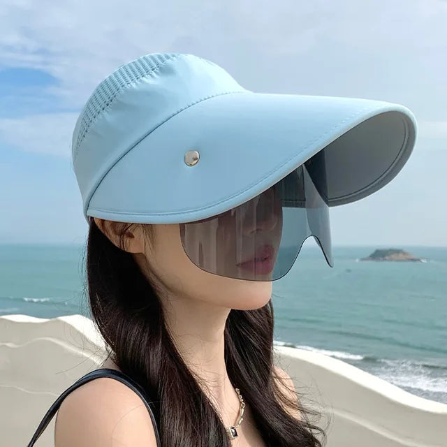 Gorra para ciclismo al aire libre Protección solar ajustable y a la moda