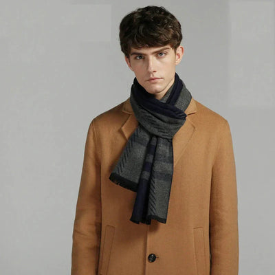 Elegante bufanda de invierno para hombre