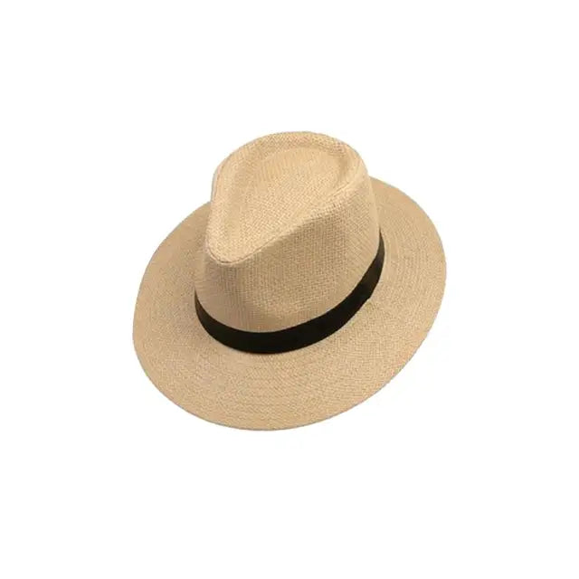 Sombrero popular para hombre Sombrero de paja ligero