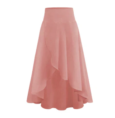 Elegante falda larga de señora