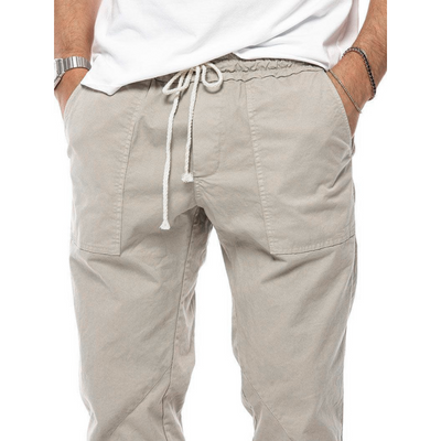 Charleston - Pantalones Jogger de Lino Casuales