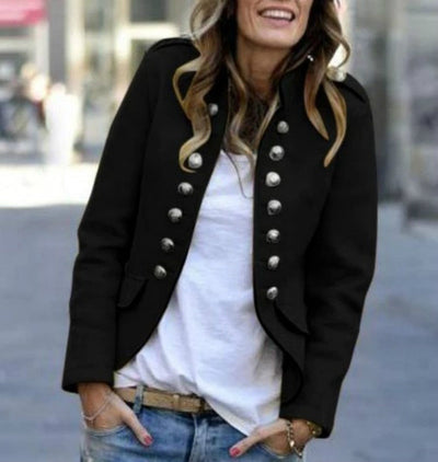 Madleen - Blazer con botones modernos