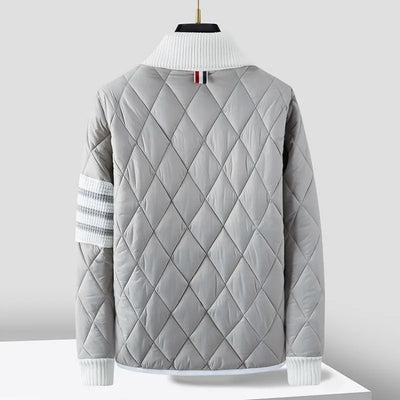 Sudadera acolchada con cremallera para hombre - Adam