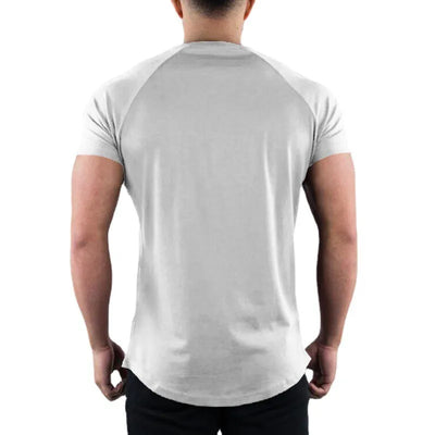 Camiseta slim fit hombre - Cómoda - Cuello redondo