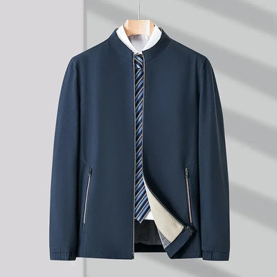 Chaqueta minimalista con cuello alto - Oliver
