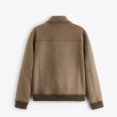 Chaqueta para hombre efecto ante - Marceau