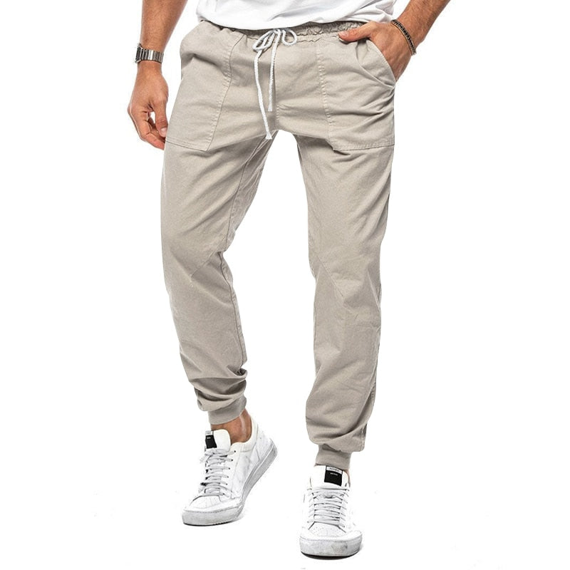 Charleston - Pantalones Jogger de Lino Casuales