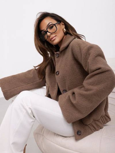 Chaqueta vintage oversize para mujer - Milena