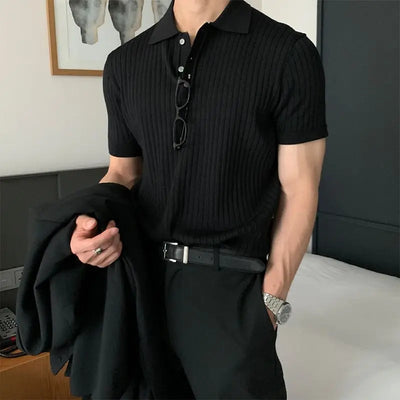 Camisa de manga corta para hombre - Look clásico