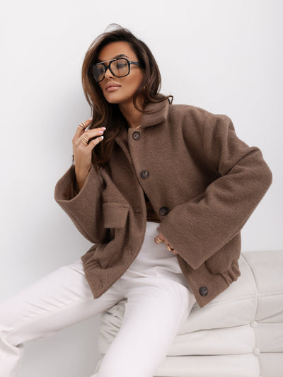 Chaqueta vintage oversize para mujer - Milena