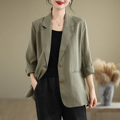 Chaqueta de lino - Monrroy
