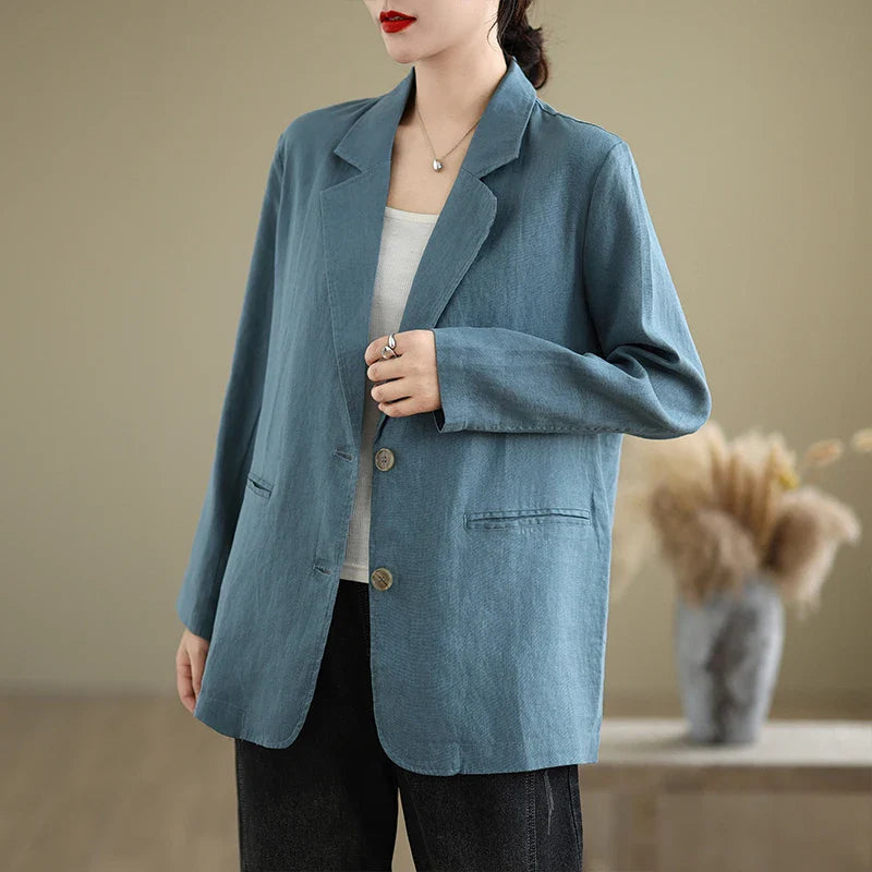 Chaqueta de lino - Monrroy