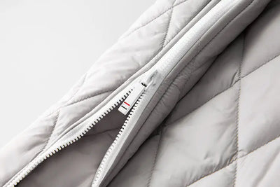 Sudadera acolchada con cremallera para hombre - Adam