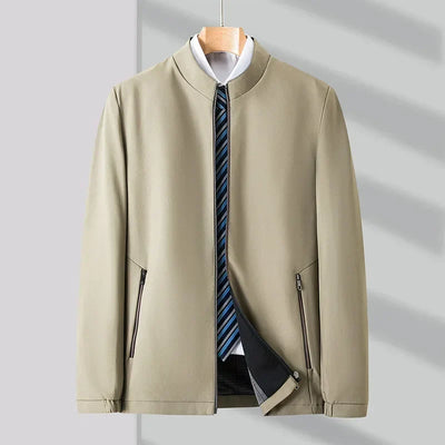 Chaqueta minimalista con cuello alto - Oliver