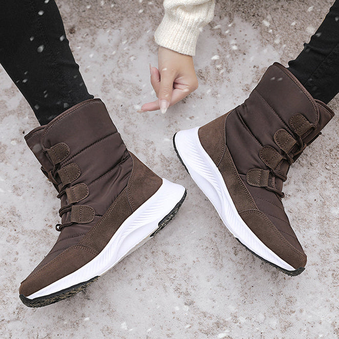 Botas para mujer de diseño técnico impermeable - Nareen