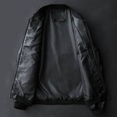 Chaqueta bomber para hombre en piel - Darel