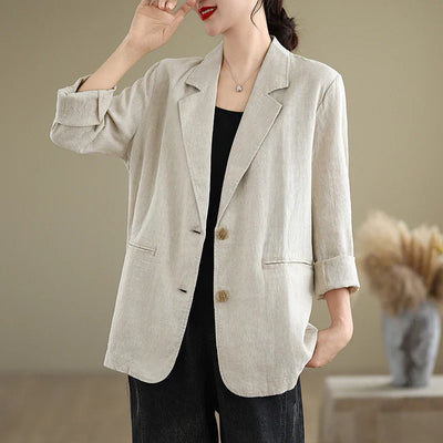 Chaqueta de lino - Monrroy