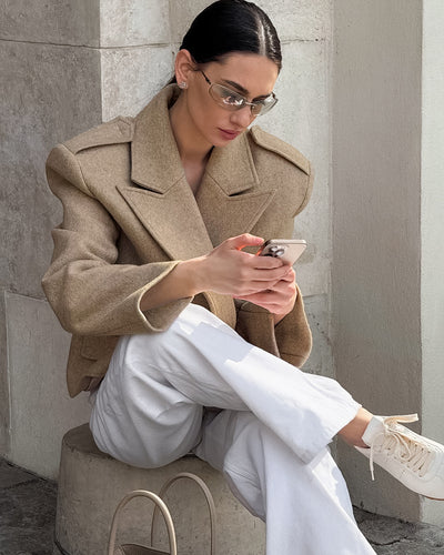 Chaqueta elegante estilo otoñial - Dafne