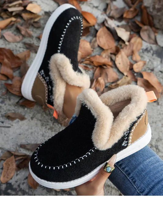 Faby - Zapatos de invierno con forro de piel