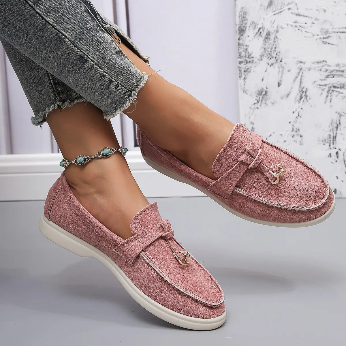 Mocasín con borla de ante - Wendy