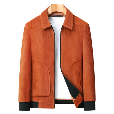 Chaqueta de pana con cremallera para hombre - Emeric