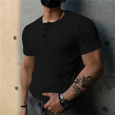 Camiseta Henley Ajustada Bryce