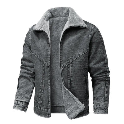 Chaqueta Denim en Polar