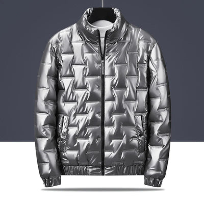 Chaqueta acolchada con capucha para hombre - Luuk