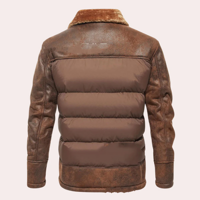 Chaqueta de invierno para hombre, acogedora y de gran calidad