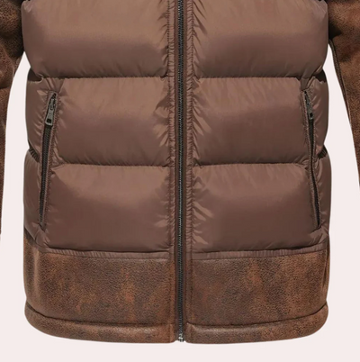 Chaqueta de invierno para hombre, acogedora y de gran calidad