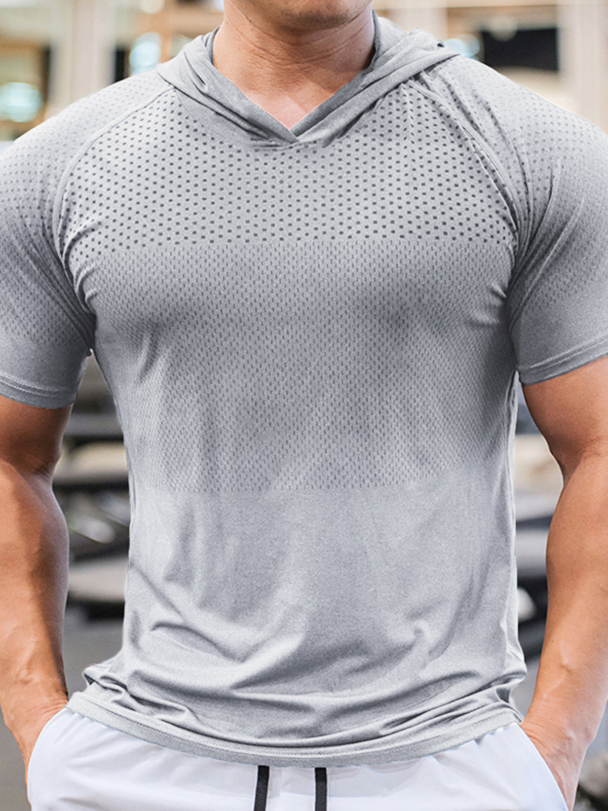 Camisa CoreFit con Capucha