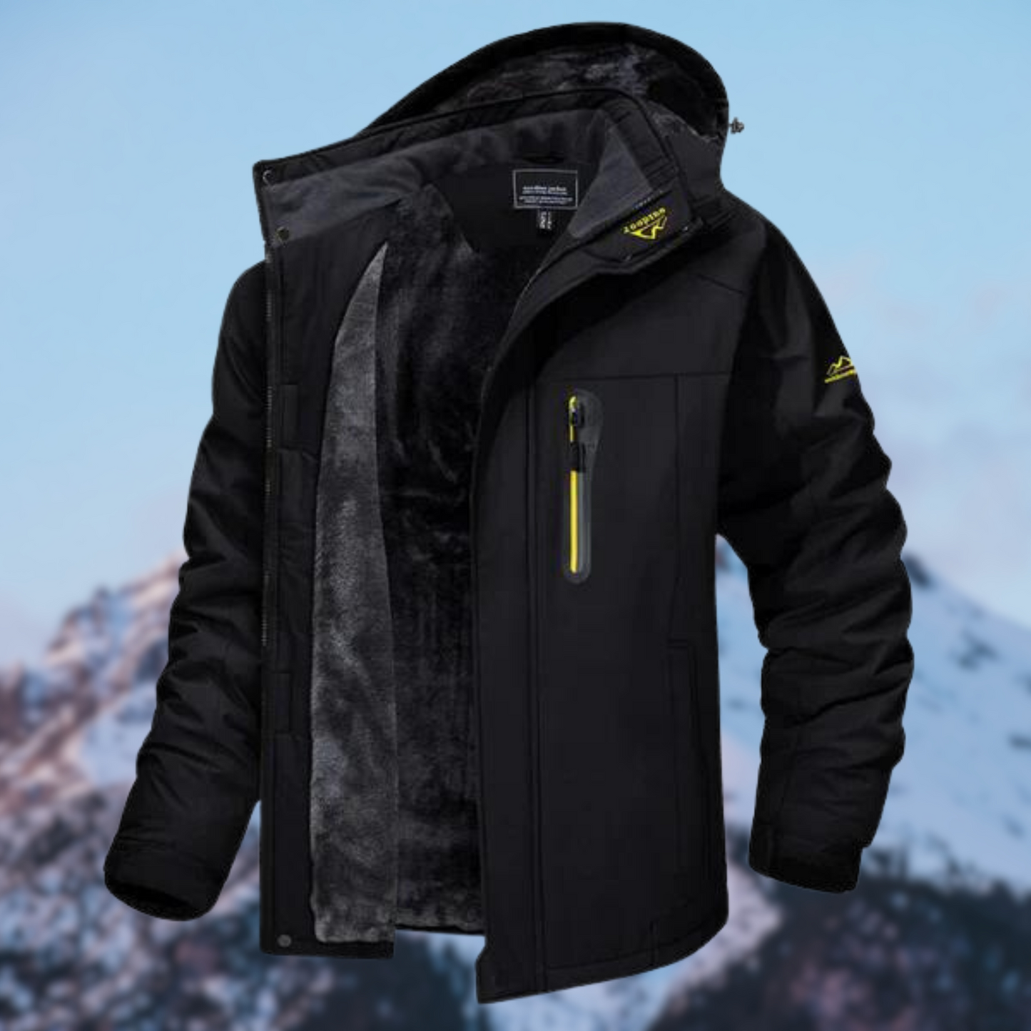 Chaqueta de invierno impermeable de alta calidad para hombre