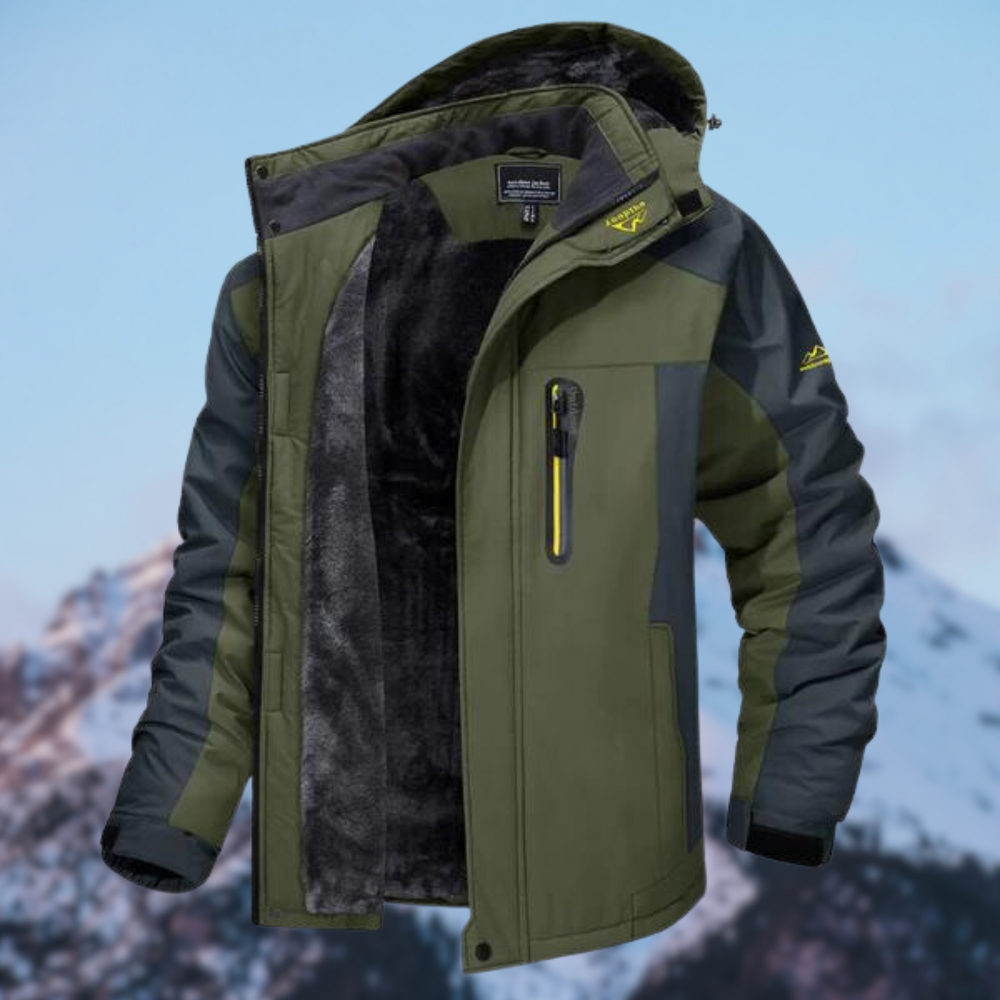 Chaqueta de invierno impermeable de alta calidad para hombre