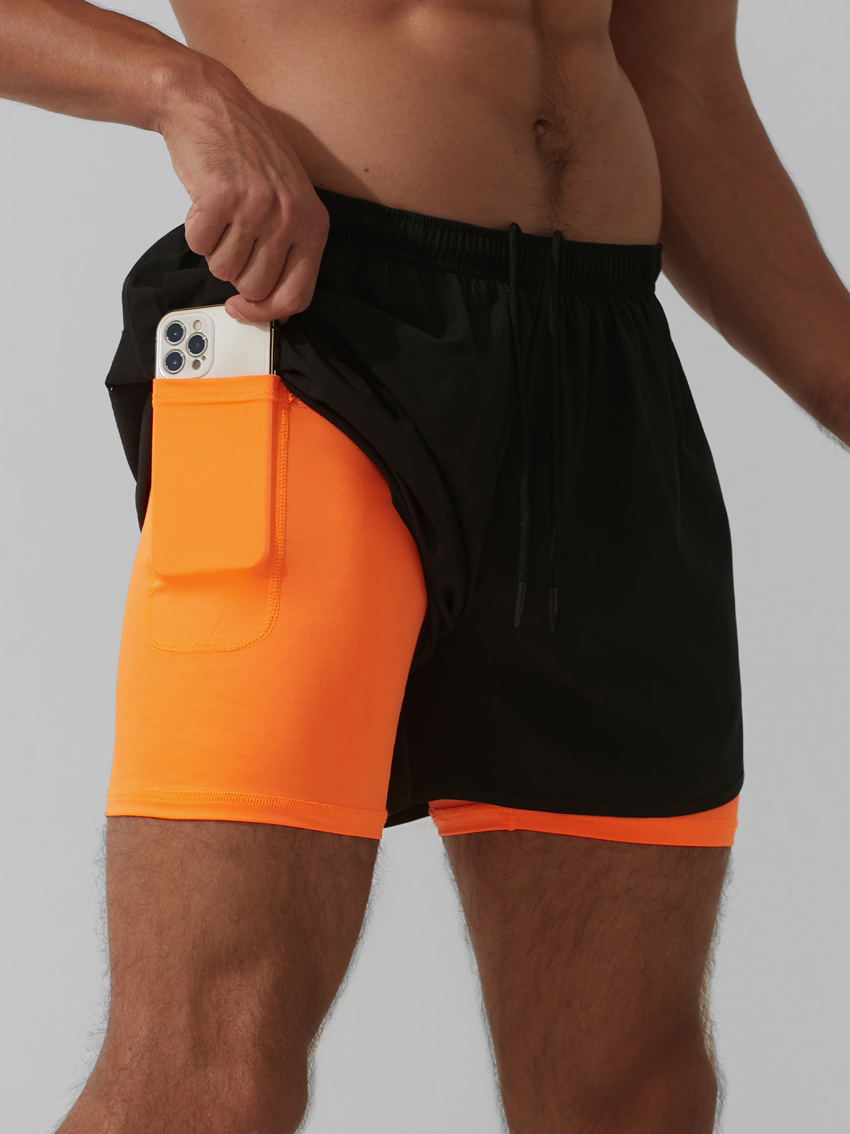 Interval Short 2 en 1 con Forro