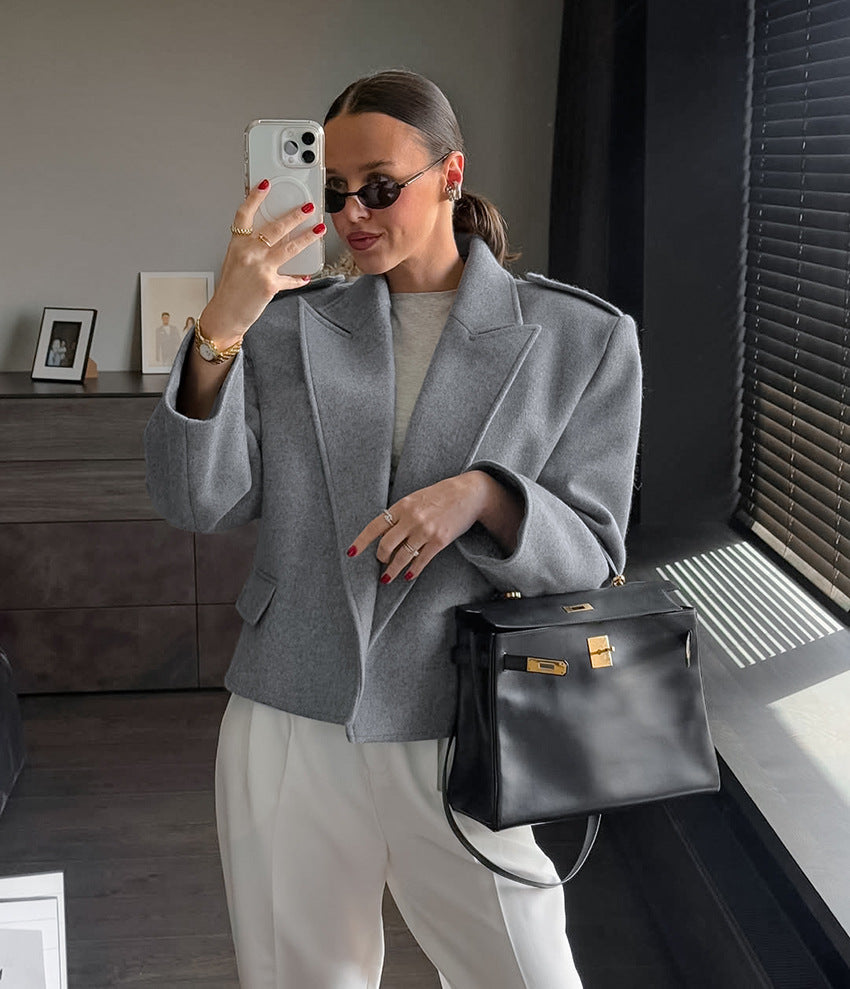 Chaqueta elegante estilo otoñial - Dafne