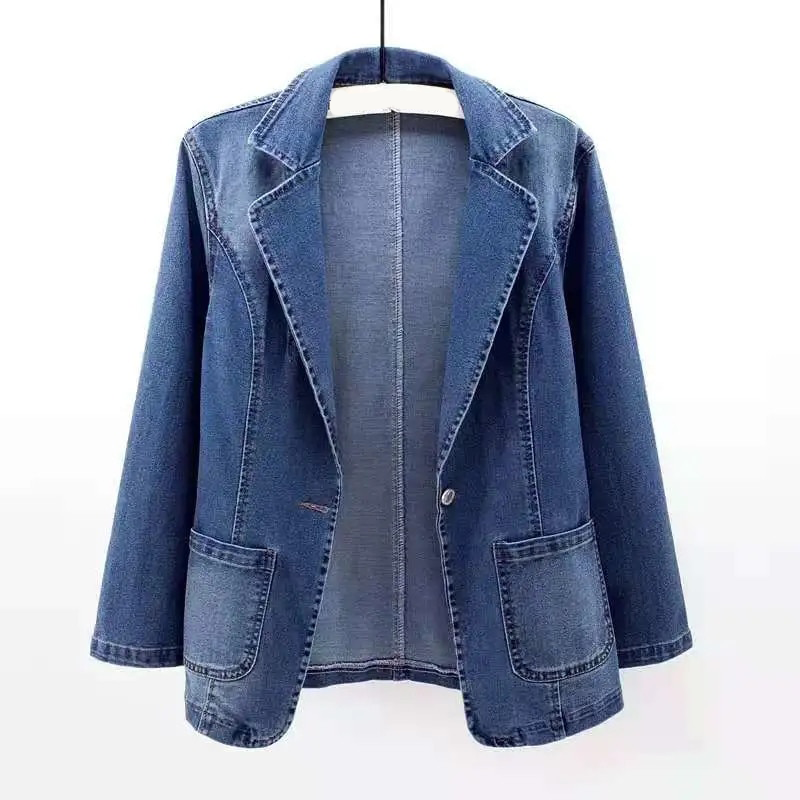 Shane - Blazer denim moderno