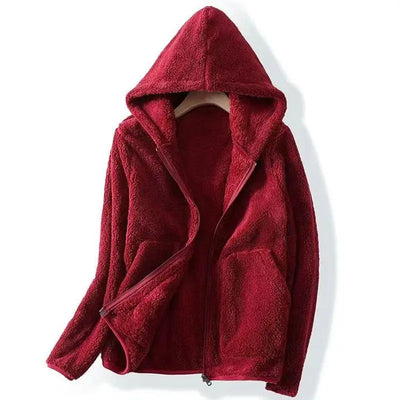 Sudadera con capucha oversize de felpa - Norah