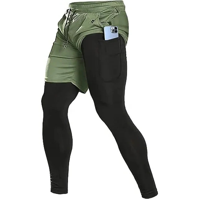 Vin - Pantalones de compresión para correr Performance Pants