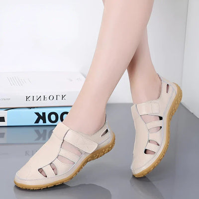 Salas - Sandalias vintage de piel auténtica