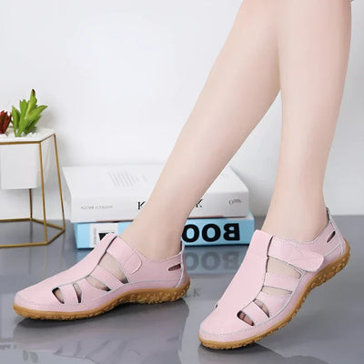 Salas - Sandalias vintage de piel auténtica