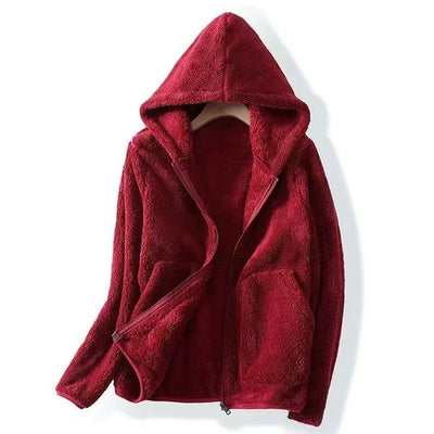 Sudadera con capucha oversize de felpa - Norah