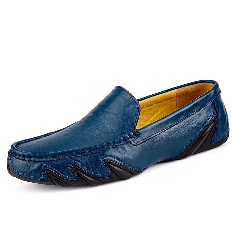 Mocasines de piel de alta calidad para hombre