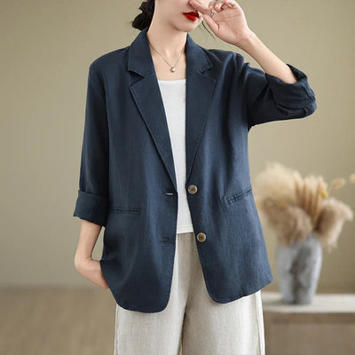 Chaqueta de lino - Monrroy