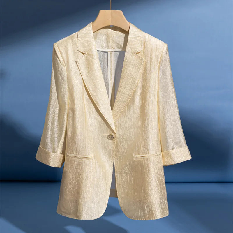 Blazer entallado brillante - Palmira