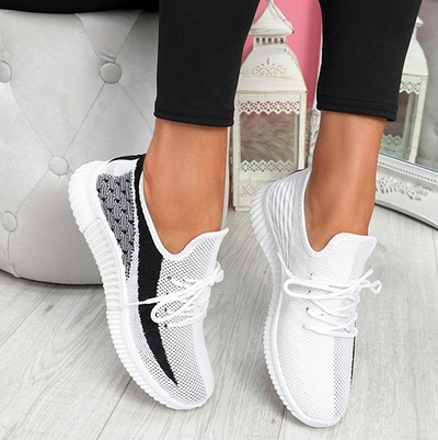 Lora - Zapatos de cordones transpirables para mujer, comodidad y estilo