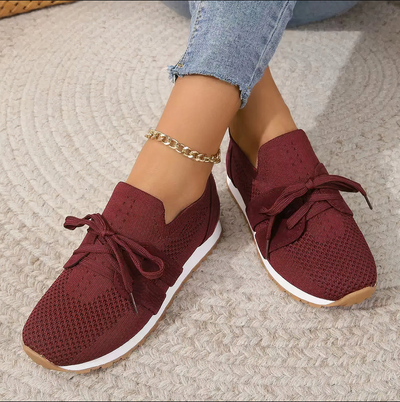 Tina - Zapatillas ligeras para mujer con malla transpirable para el máximo confort