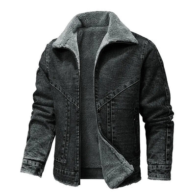 Chaqueta Denim en Polar