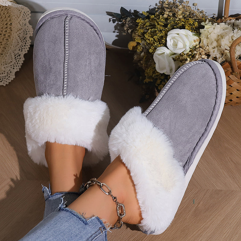 Chic Cozy - Pantuflas de invierno para mujer