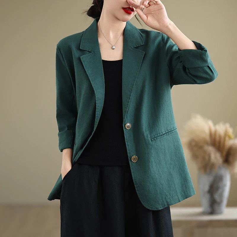 Chaqueta de lino - Monrroy