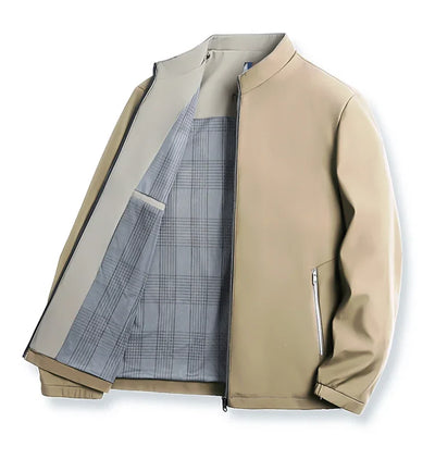 Chaqueta minimalista con cuello alto - Oliver